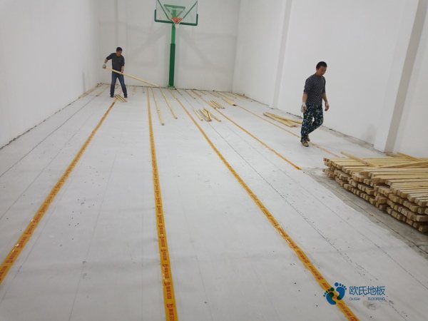 體育場館木地板保養2