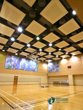 雙層龍骨運動館木地板1