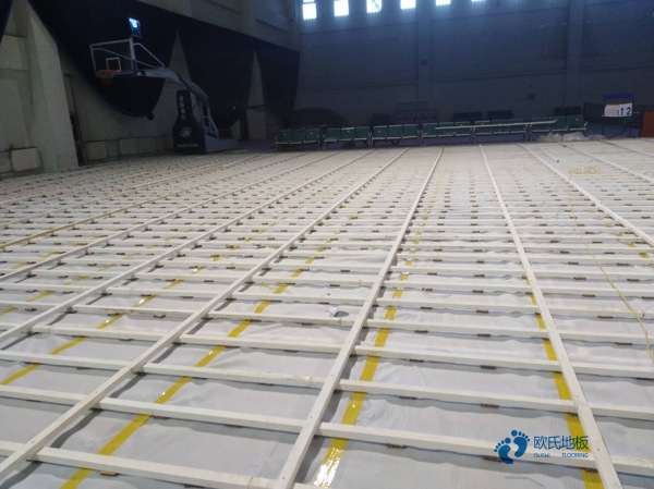 懸浮式運動木地板維護