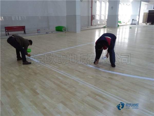 懸浮籃球運動木地板用途
