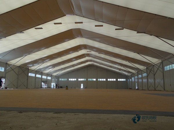 板式龍骨籃球木地板報價