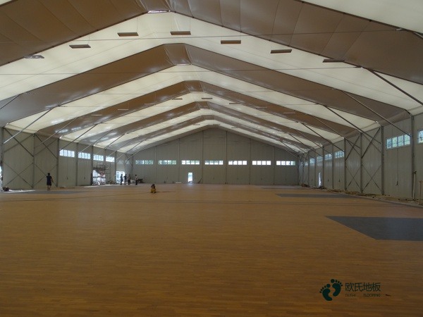 板式龍骨籃球木地板報價