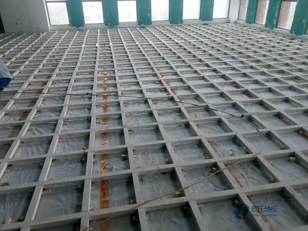 學(xué)校籃球場地地板木紋3